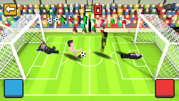 方块足球赛3D截图