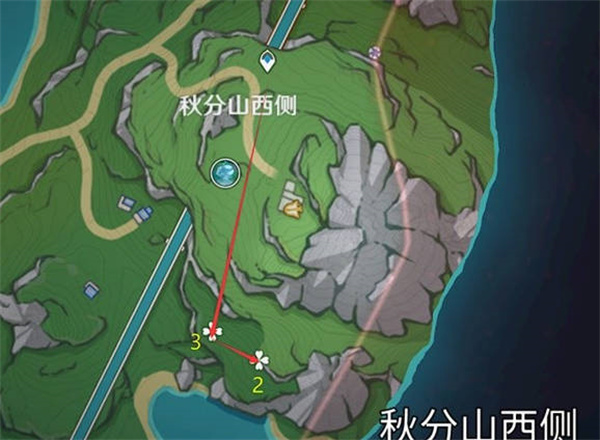 《原神4.0》虹彩蔷薇全采集路线