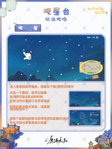 《桃源深处有人家》观星台怎么玩